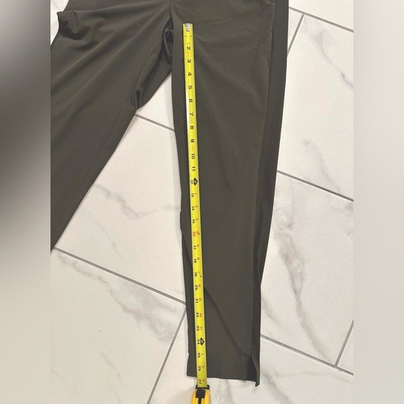 Athleta BROOKLYN MID RISE ANKLE PANT, Olive Green, size 0 - Picture 6 of 7